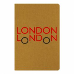 Блокнот с принто London - PrintSalon