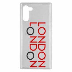 Чехол для Samsung Note 10 London - PrintSalon