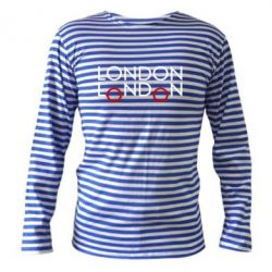 Тельняшка с длинным рукавом London - PrintSalon