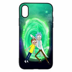 Чохол для iPhone X/Xs Look Morty Space - PrintSalon