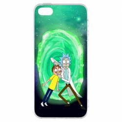 Чохол для iphone 5/5S/SE Look Morty Space - PrintSalon