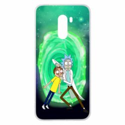 Чохол для Xiaomi Pocophone F1 Look Morty Space - PrintSalon