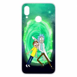 Чохол для Huawei P Smart Plus 2018 Look Morty Space - PrintSalon