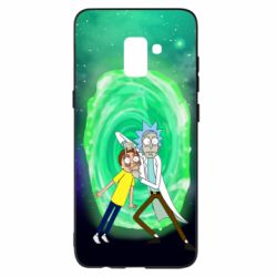 Чохол для Samsung A8+ 2018 Look Morty Space - PrintSalon