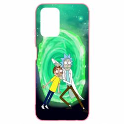 Чохол для Xiaomi Redmi Note 10 Look Morty Space - PrintSalon