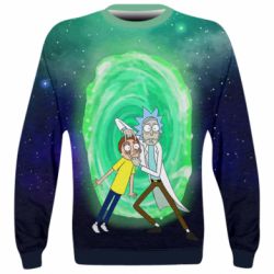 3D світшот Look Morty Space - PrintSalon