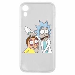 Чехол для iPhone XR Look Morty - PrintSalon