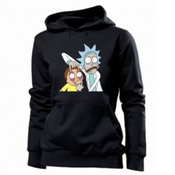 Женское худи Look Morty - PrintSalon