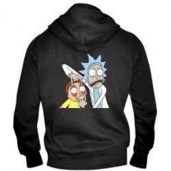 Мужское худи на молнии Look Morty - PrintSalon