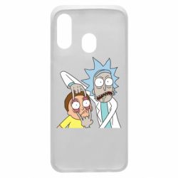 Чехол для Samsung A40 Look Morty - PrintSalon
