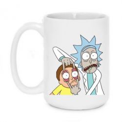 Чашка 420ml Look Morty - PrintSalon