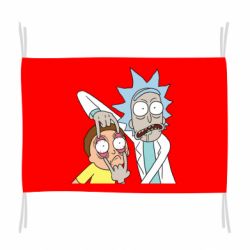 Флаг Look Morty - PrintSalon