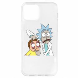 Чехол для iPhone 12 Look Morty - PrintSalon