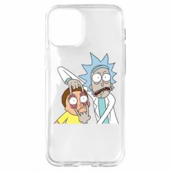 Чехол для iPhone 12 mini Look Morty - PrintSalon