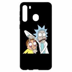 Чехол для Samsung A21 Look Morty - PrintSalon