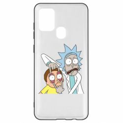Чехол для Samsung A21s Look Morty - PrintSalon