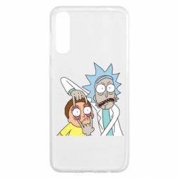Чехол для Samsung A50 Look Morty - PrintSalon