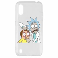Чехол для Samsung A01/M01 Look Morty