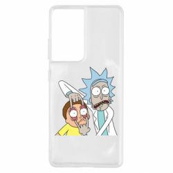Чехол для Samsung S21 Ultra Look Morty - PrintSalon