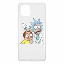Чехол для Samsung Note 10 Lite Look Morty - PrintSalon
