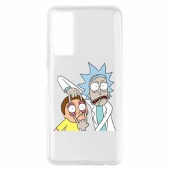 Чехол для Huawei P Smart 2021 Look Morty - PrintSalon