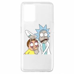 Чехол для Oppo A74 4G Look Morty - PrintSalon
