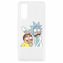 Чехол для Oppo Find X2 Look Morty - PrintSalon