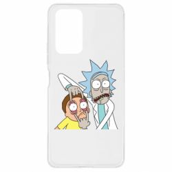 Чехол для Xiaomi Redmi Note 10 Pro Look Morty - PrintSalon
