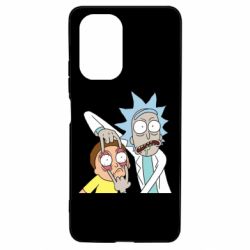 Чехол для Xiaomi Poco F3/K40 Look Morty - PrintSalon