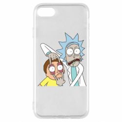 Чехол для iPhone SE 2022 Look Morty - PrintSalon