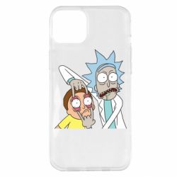 Чехол для iPhone 14 Plus Look Morty - PrintSalon