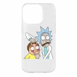 Чехол для iPhone 14 Pro Look Morty - PrintSalon