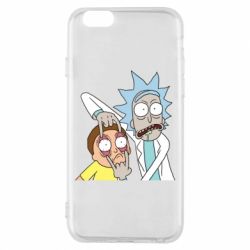 Чехол для iPhone 6/6S Look Morty - PrintSalon