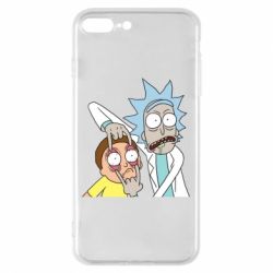 Чехол для iPhone 7 Plus Look Morty - PrintSalon