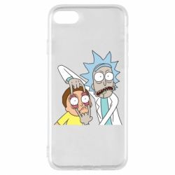 Чехол для iPhone 8 Look Morty - PrintSalon