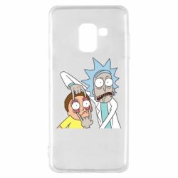 Чехол для Samsung A8 2018 Look Morty - PrintSalon