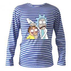 Тельняшка с длинным рукавом Look Morty - PrintSalon