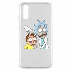 Чехол для Huawei P20 Look Morty - PrintSalon