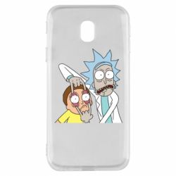 Чехол для Samsung J3 2017 Look Morty - PrintSalon