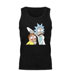 Мужская майка Look Morty - PrintSalon