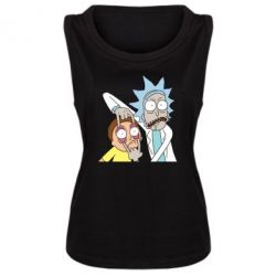 Женская майка Look Morty - PrintSalon