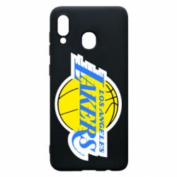 Чехол для Samsung A20 Los Angeles Lakers - PrintSalon