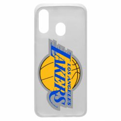Чехол для Samsung A40 Los Angeles Lakers - PrintSalon