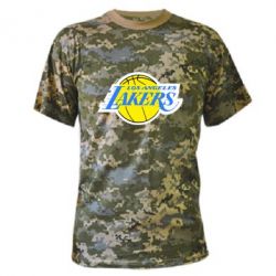 Камуфляжная футболка Los Angeles Lakers - PrintSalon