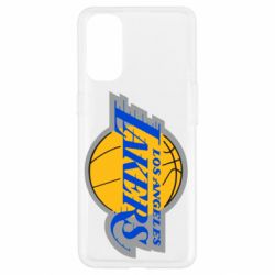 Чехол для Oppo Reno 4 Los Angeles Lakers - PrintSalon