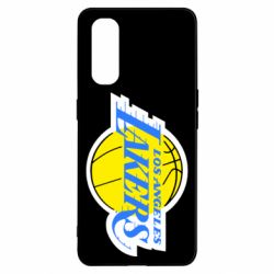 Чехол для Oppo Find X2 Los Angeles Lakers - PrintSalon
