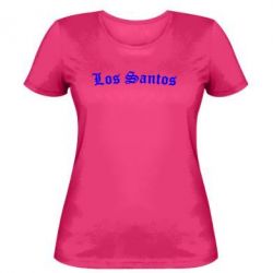 Женская футболка Los Santos - PrintSalon