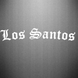 Наклейка Los Santos - PrintSalon
