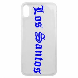Чехол для iPhone Xs Max Los Santos - PrintSalon