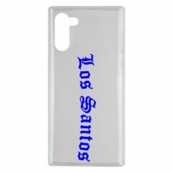 Чехол для Samsung Note 10 Los Santos - PrintSalon